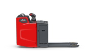 Der Niederhubwagen T20 - T25FP von Linde Material Handling spielt seine Stärken in beengten Verhältnissen aus. 