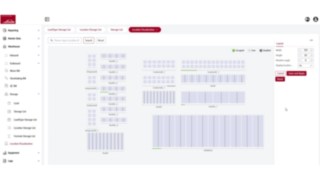 Benutzeroberfläche des Linde Warehouse Managers zeigt die Lokalisierung