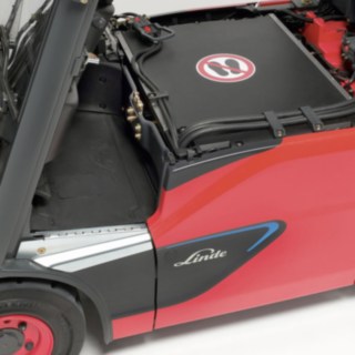 E-Stapler von Linde mit der Li-ION-Batterietechnologie E-Stapler von Linde mit der Li-ION-Batterietechnologie