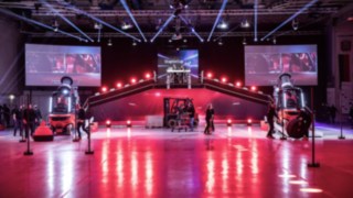 Linde Gabelstapler im Duell beim StaplerCup Linde Gabelstapler im Duell beim StaplerCup