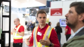 Linde Material Handling auf der A+A 2019 Linde Material Handling auf der A+A 2019