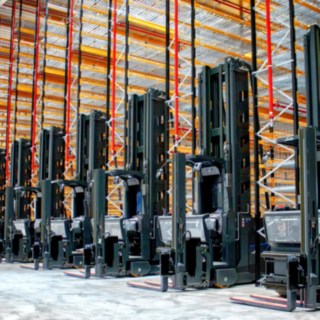 Automatisiertes Linde Schmalganggerät