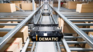 Das automatische Lagersystem Multishuttle von Dematic