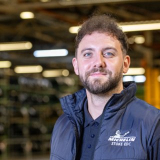 Miles Cork, Staplerfahrer bei Michelin Tyre PLC