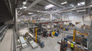 Blick in das KION Regional Distribution Center Blick in das KION Regional Distribution Center