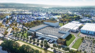 KION Regional Distribution Center Central Europe in Kahl am Main mit PV-Anlage auf dem Dach KION Regional Distribution Center Central Europe in Kahl am Main mit PV-Anlage auf dem Dach