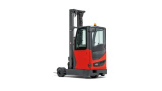 SE-bereifte Schubmaststapler von Linde Material Handling im Traglastbereich von 1,4 bis 2,0 Tonnen SE-bereifte Schubmaststapler von Linde Material Handling im Traglastbereich von 1,4 bis 2,0 Tonnen