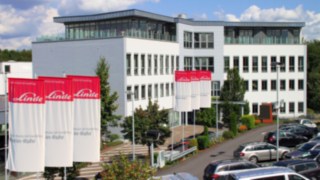 Firmengebäude der Linde Material Handling Rhein-Ruhr in Haan