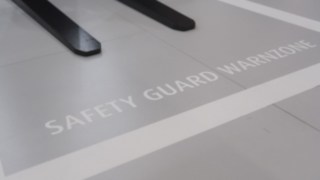 Die Linde Safety Guard Warnzone auf der LogiMAT 2019 Die Linde Safety Guard Warnzone auf der LogiMAT 2019