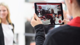 Die Linde Virtual Showroom App auf der LogiMAT 2019 Die Linde Virtual Showroom App auf der LogiMAT 2019