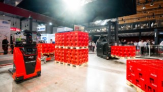 Live-Case mit automatisierten Fahrzeugen