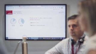 Bildschirm mit Ansicht des Linde Energy Navigators Bildschirm mit Ansicht des Linde Energy Navigators