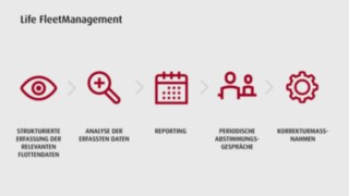 Life FleetManagement von Linde Chart zum Life FleetManagement