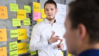 Teilnehmer bei der Linde Think Box