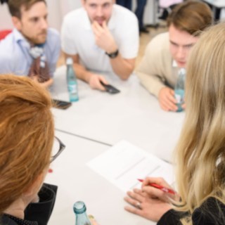Teilnehmer bei der Linde Think Box