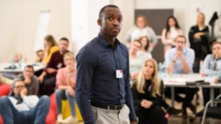 Teilnehmer bei der Linde Think Box