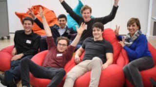 Teilnehmer bei der Linde Think Box