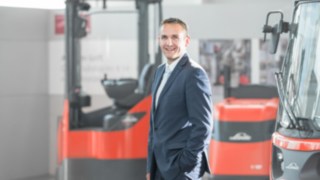 Laut Markus Schmermund, Vice President Automation & Intralogistics Solutions bei Linde Material Handling, stehen die Zeichen hier für immer mehr Logistikanwendungen auf Grün. Markus Schmermund, Vice President Automation & Intralogistics Solutions bei Linde Material Handling