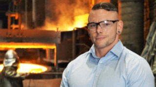 Patrick Sternheimer, Leiter der Gegengewichtproduktion bei Linde Material Handling