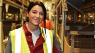 Gabriele Kraft Auszubildende bei Linde